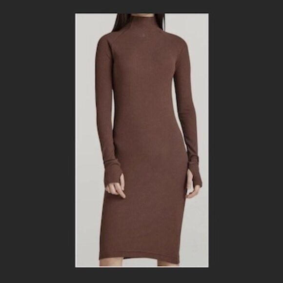 G Star Raw Rib Slim Dress Size L - Picture 1 of 6